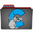 folder icon diddl leter C